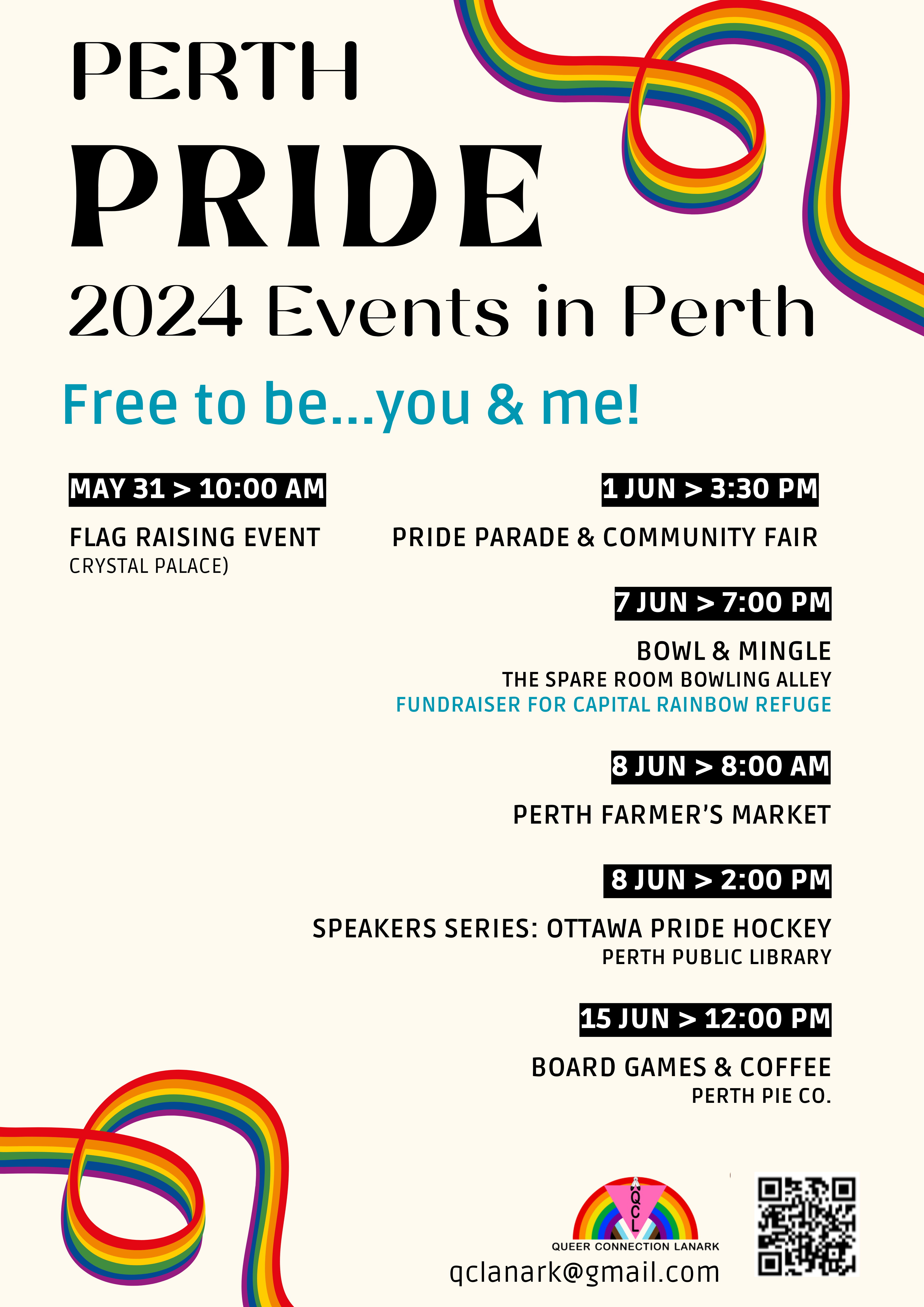 Pride List of Events